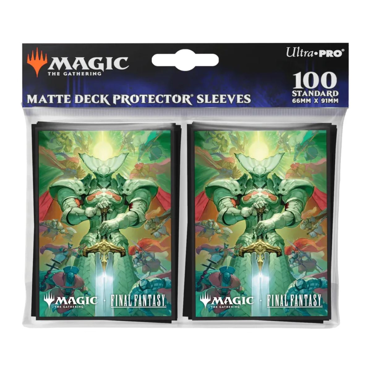 Ultra Pro Deck Protector Sleeves Matte Final Fantasy Summon Knights of Round (100 Sleeves)