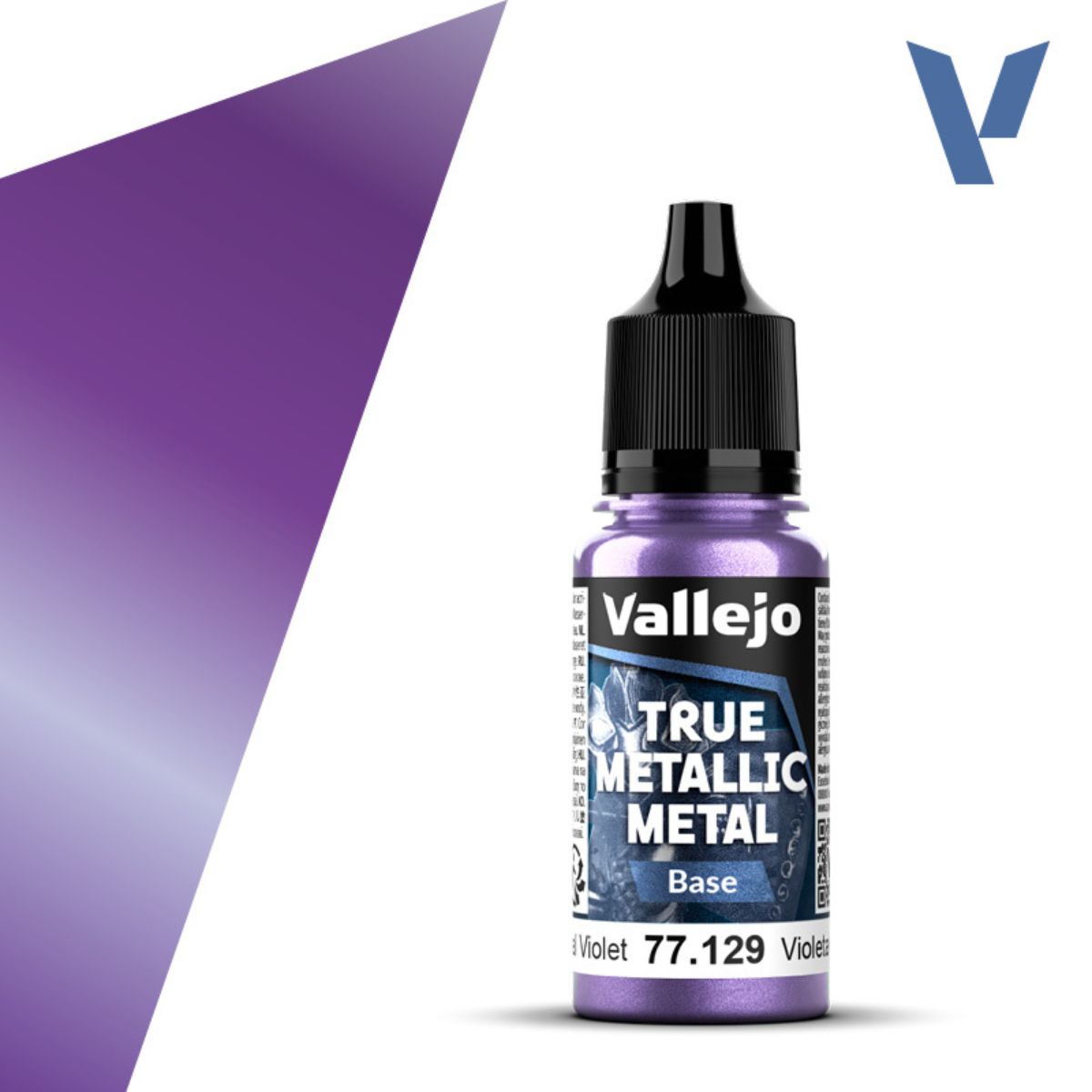 Vallejo Celestial Violet 18 ml - True Metallic Metal Base