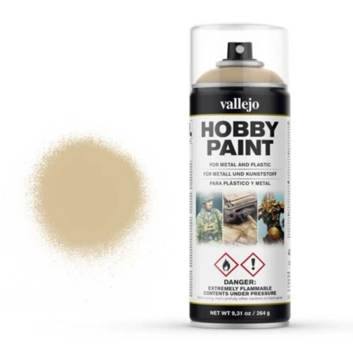 Vallejo Hobby Paint Spray Bonewhite (400 ml)