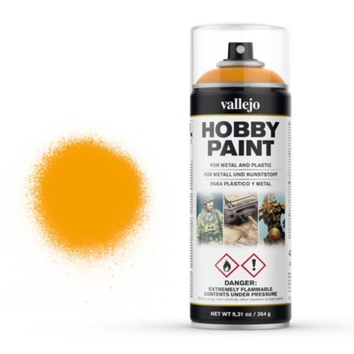 Vallejo Hobby Paint Spray Sun Yellow (400 ml)