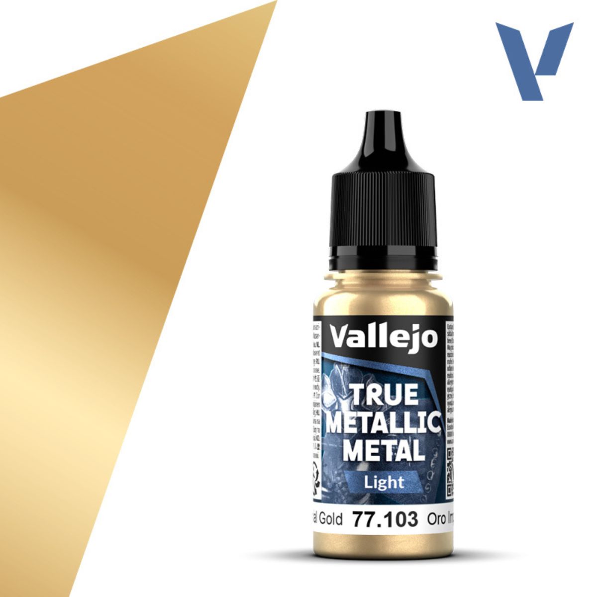Vallejo Imperial Gold 18 ml - True Metallic Metal Light