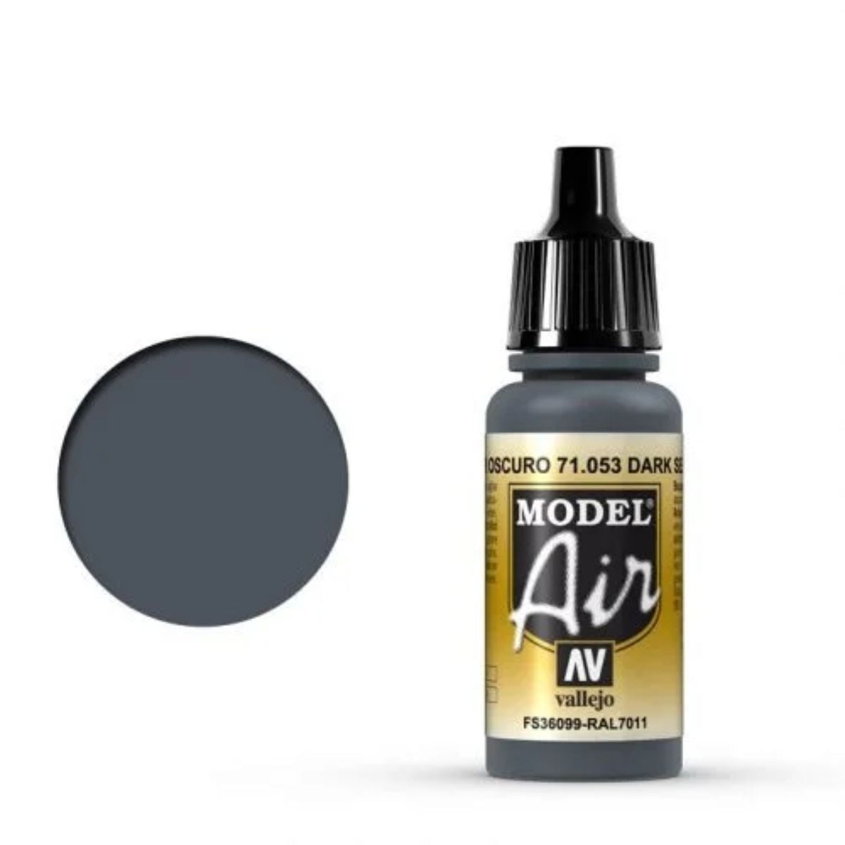 Vallejo Model Air 053 Dark Sea Gray (17 ml)