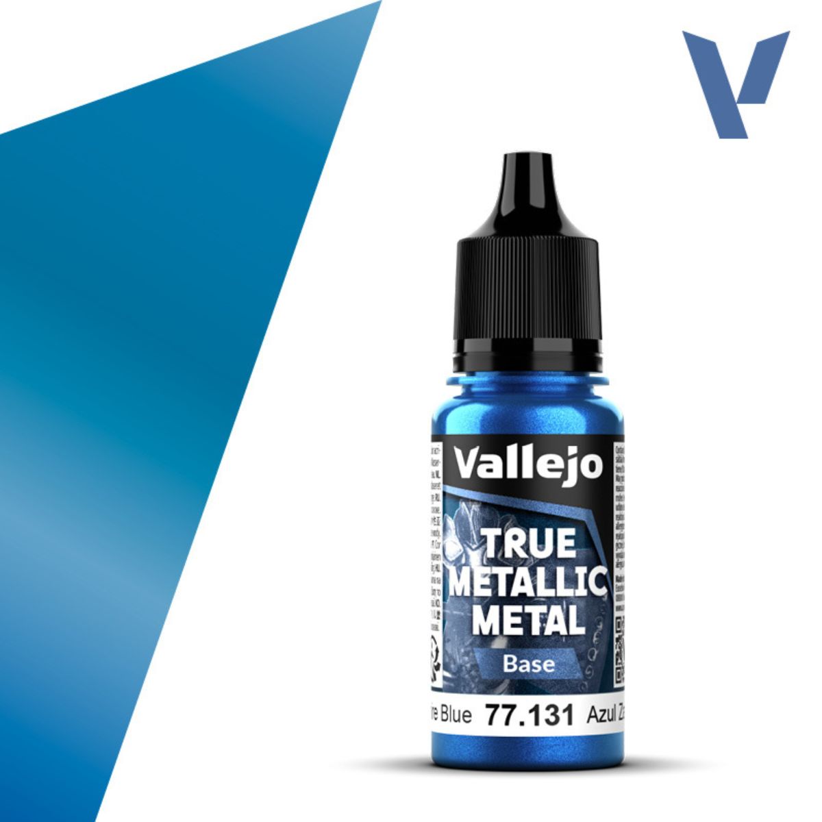Vallejo Sapphire Blue 18 ml - True Metallic Metal Base
