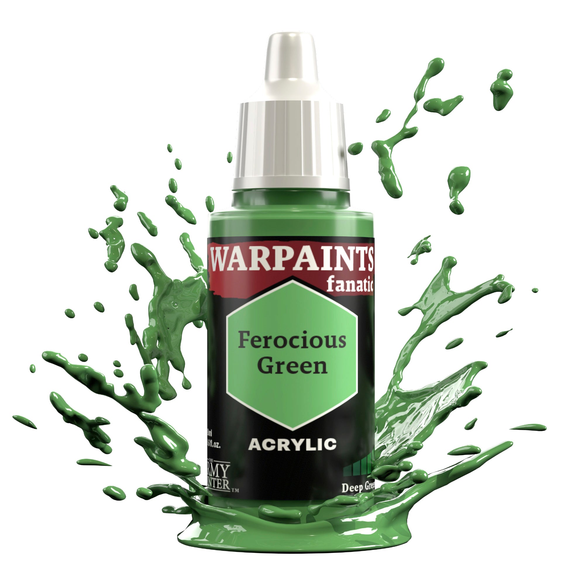 The Army Painter Warpaints Fanatic Ferocious Green