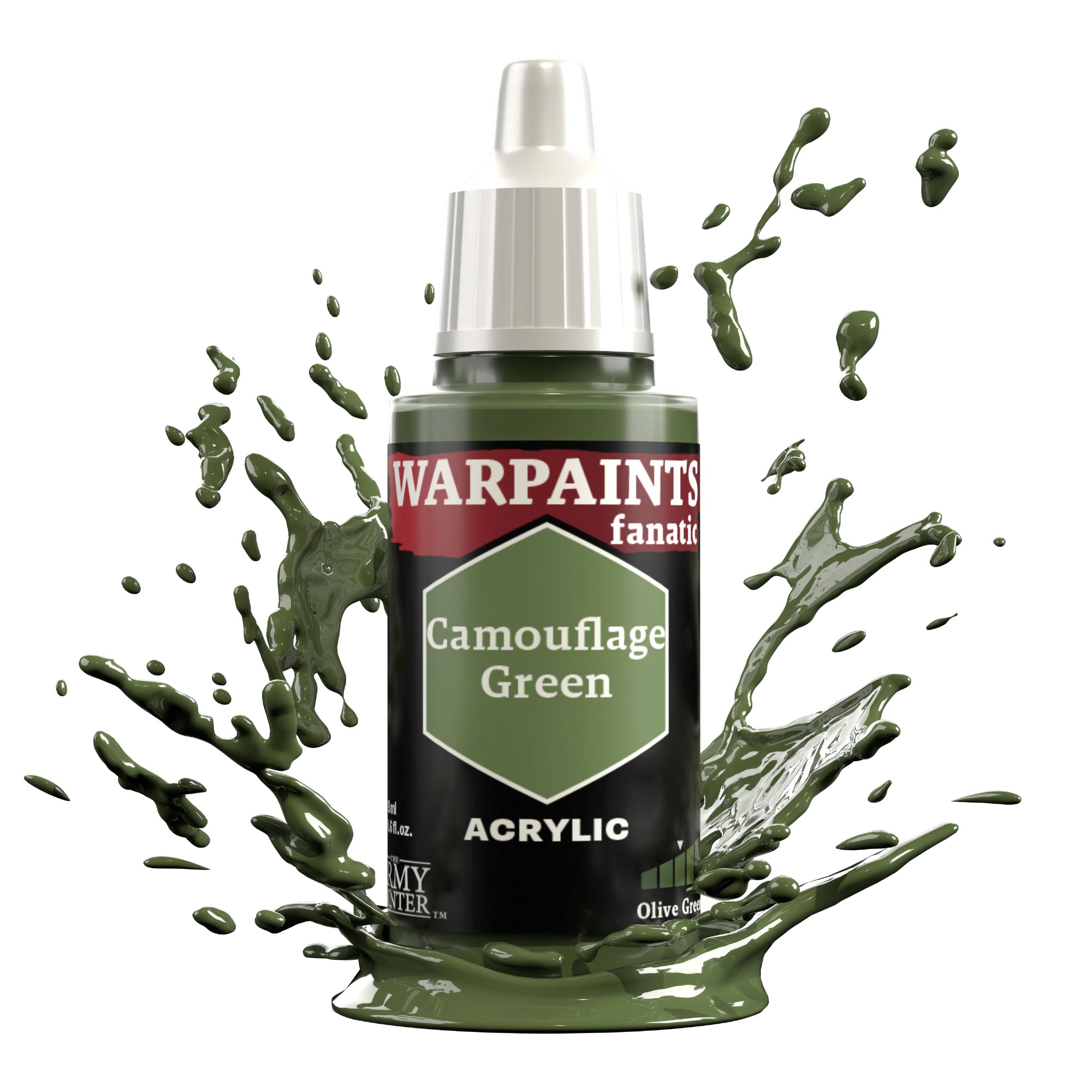 The Army Painter Warpaints Fanatic Camouflage Green