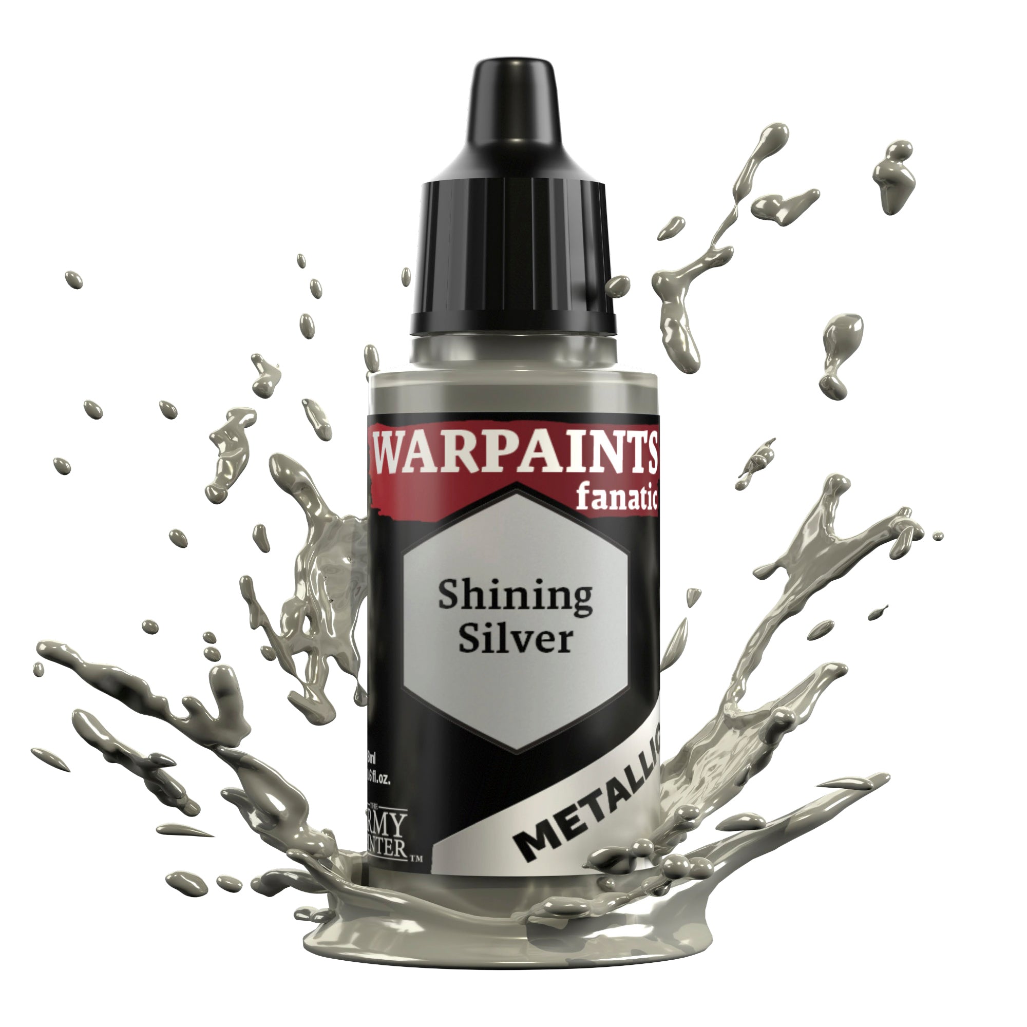 The Army Painter Warpaints Fanatic Metallic Shining Silver