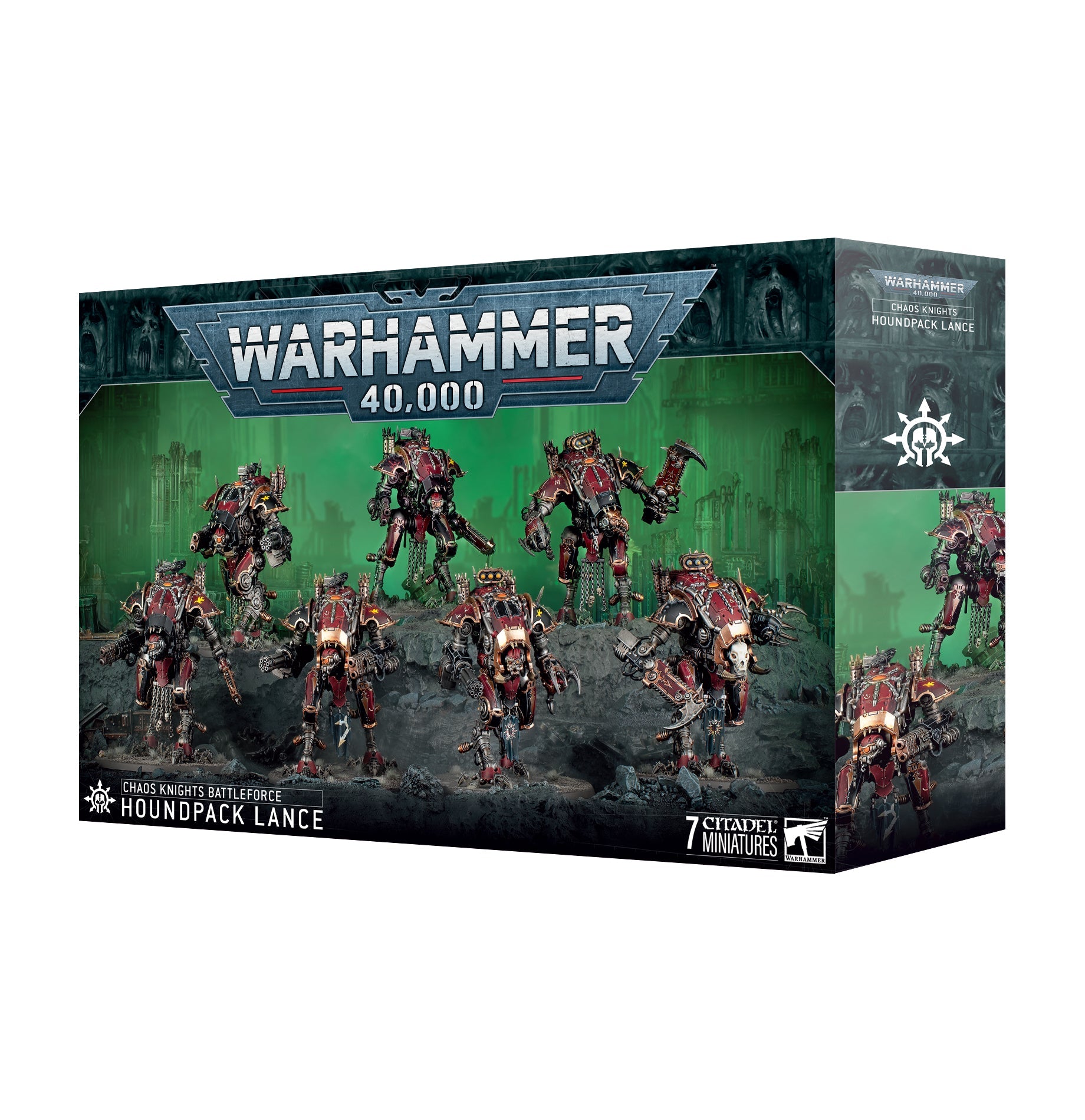 Warhammer 40.000 Chaos Knights Battleforce Houndpack Lance