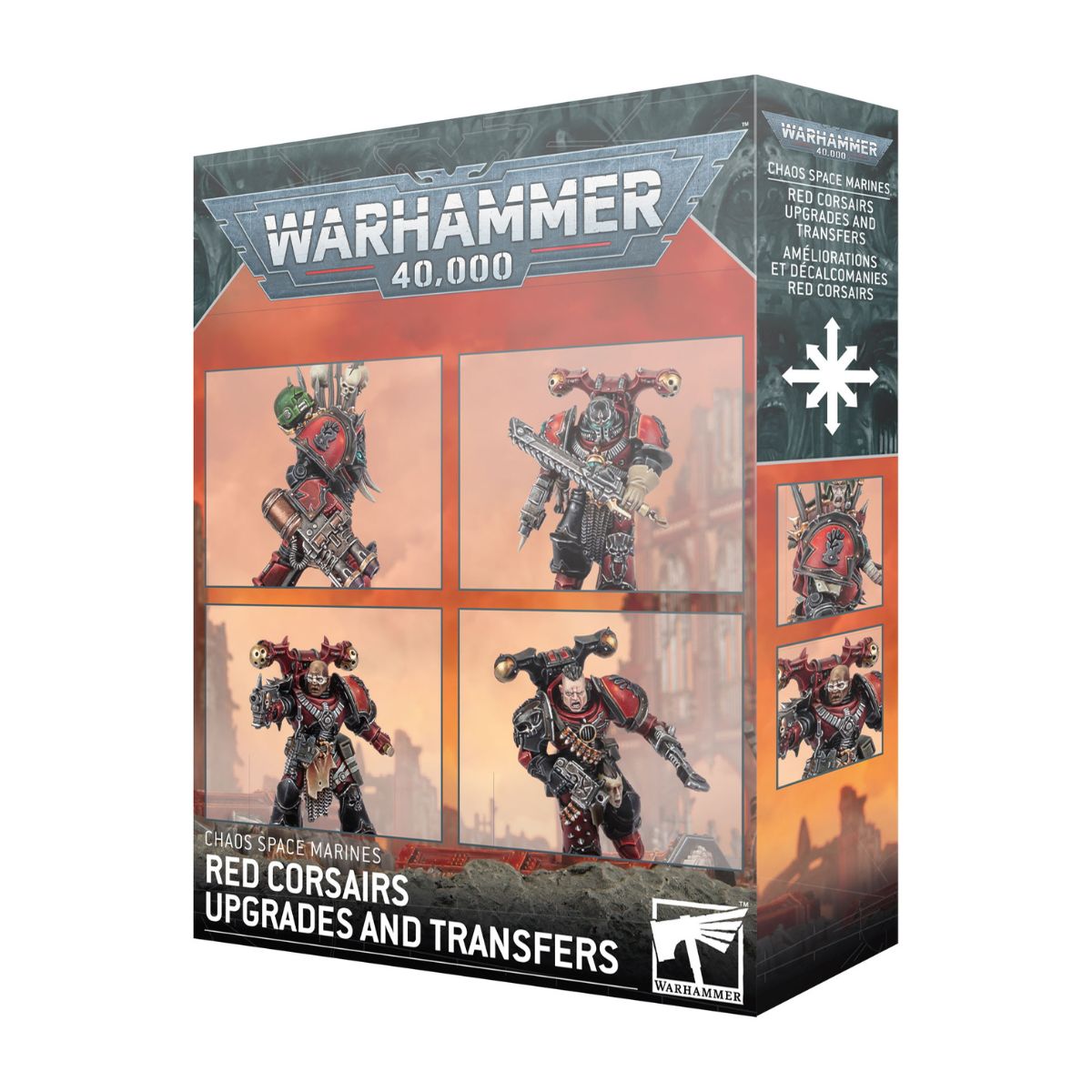 Warhammer 40.000 Chaos Space Marines Red Corsairs Raiders Upgrades And Transfers