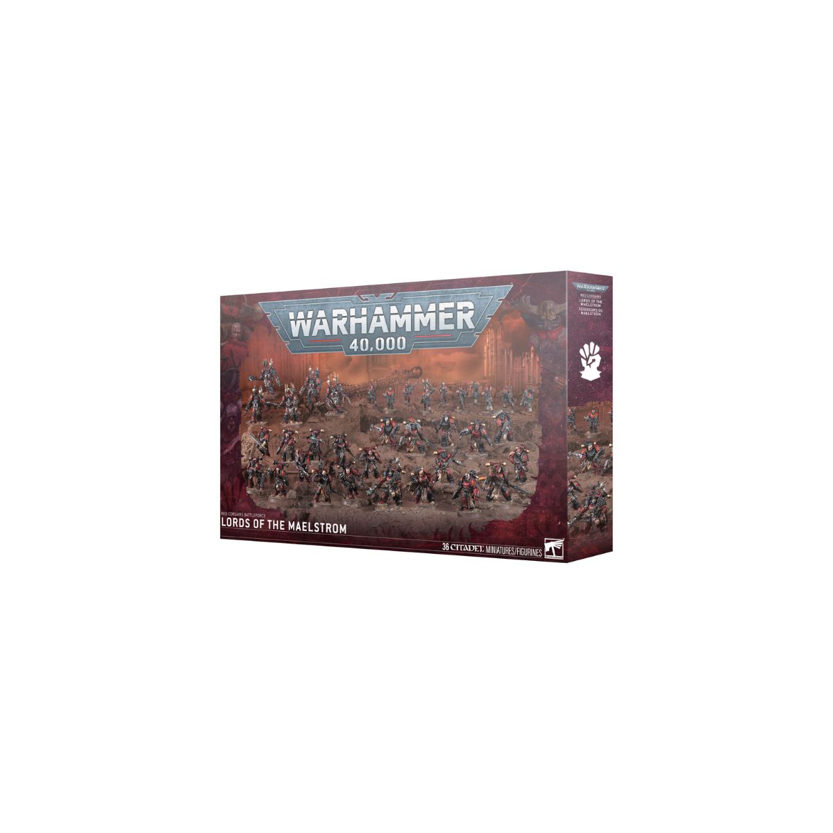 Warhammer 40.000 Chaos Space Marines Red Crosairs Battlefroce Lords of the Maelstrom