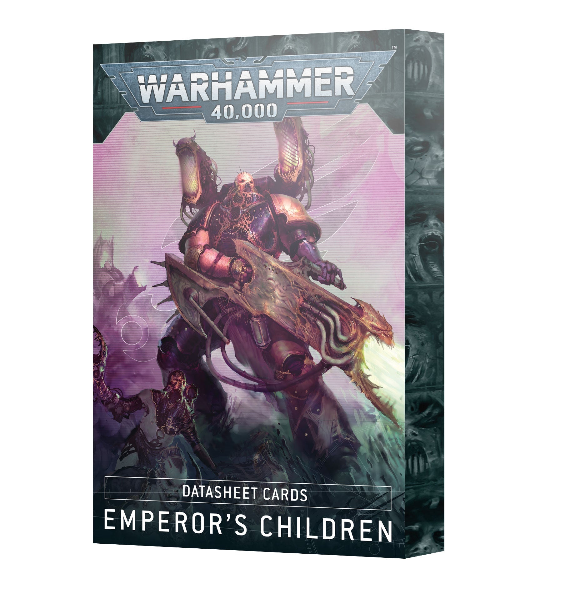 Warhammer 40.000 Emperor's Children Datasheet Cards Englisch