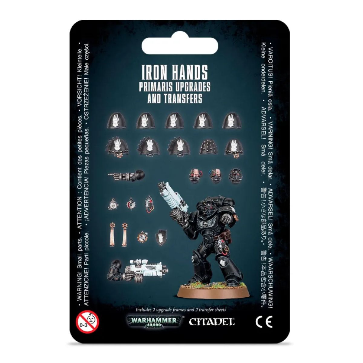 Warhammer 40.000 Iron Hands Primaris Upgrades and Transfers