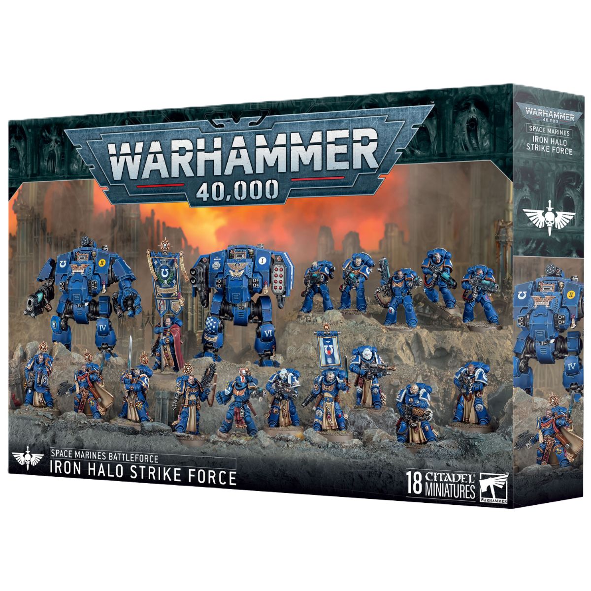 Warhammer 40.000 Space Marines Battleforce Iron Halo Strike Force