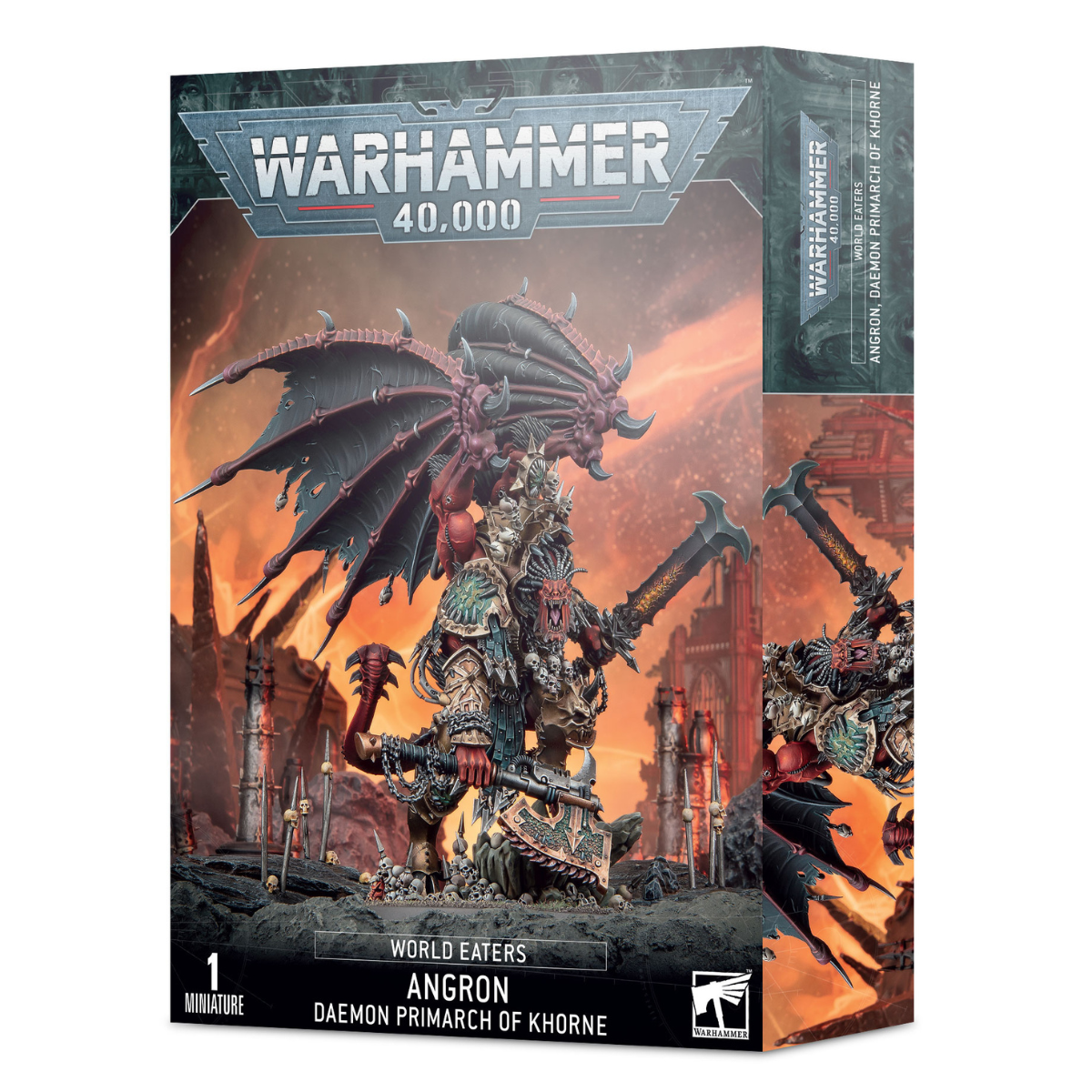 Warhammer 40.000 World Eaters Angron Daemon Primarch of Khorne