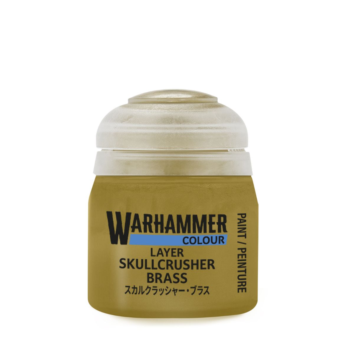 Warhammer Colour Layer Skullcrucher Brass 12ml