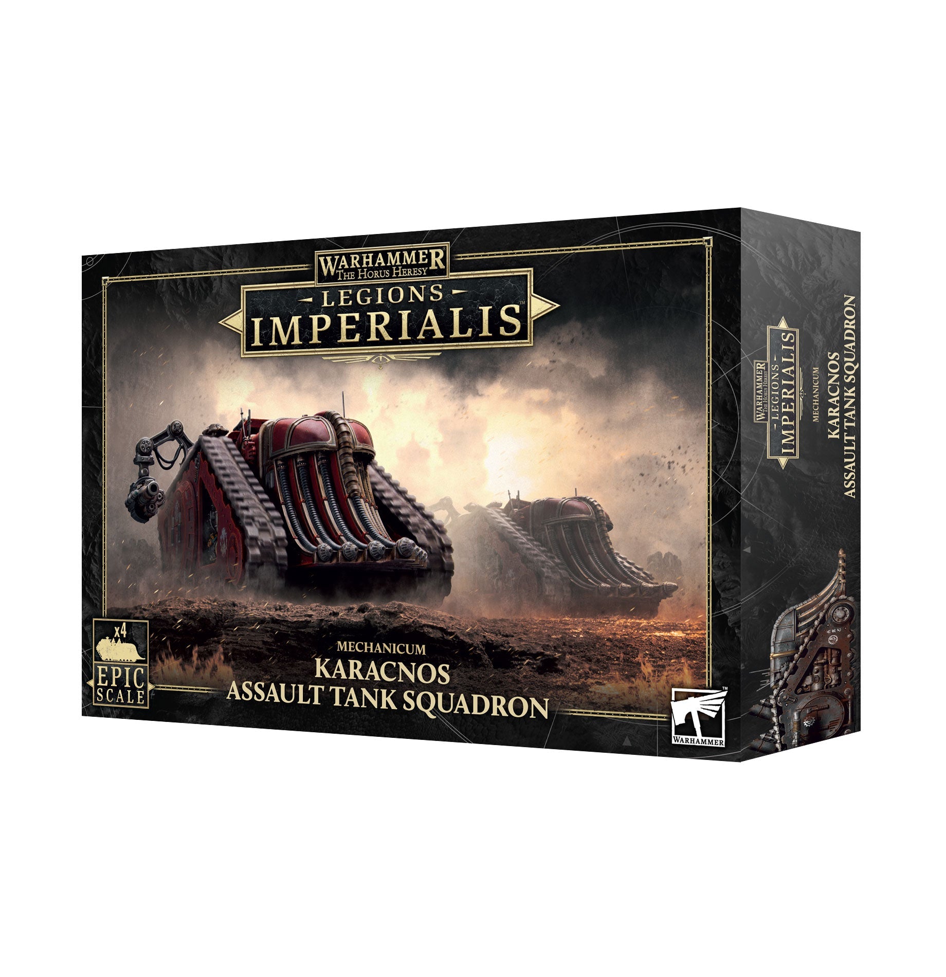 Warhammer The Horus Heresy Mechanicum Karacnos Assault Tank Squadron