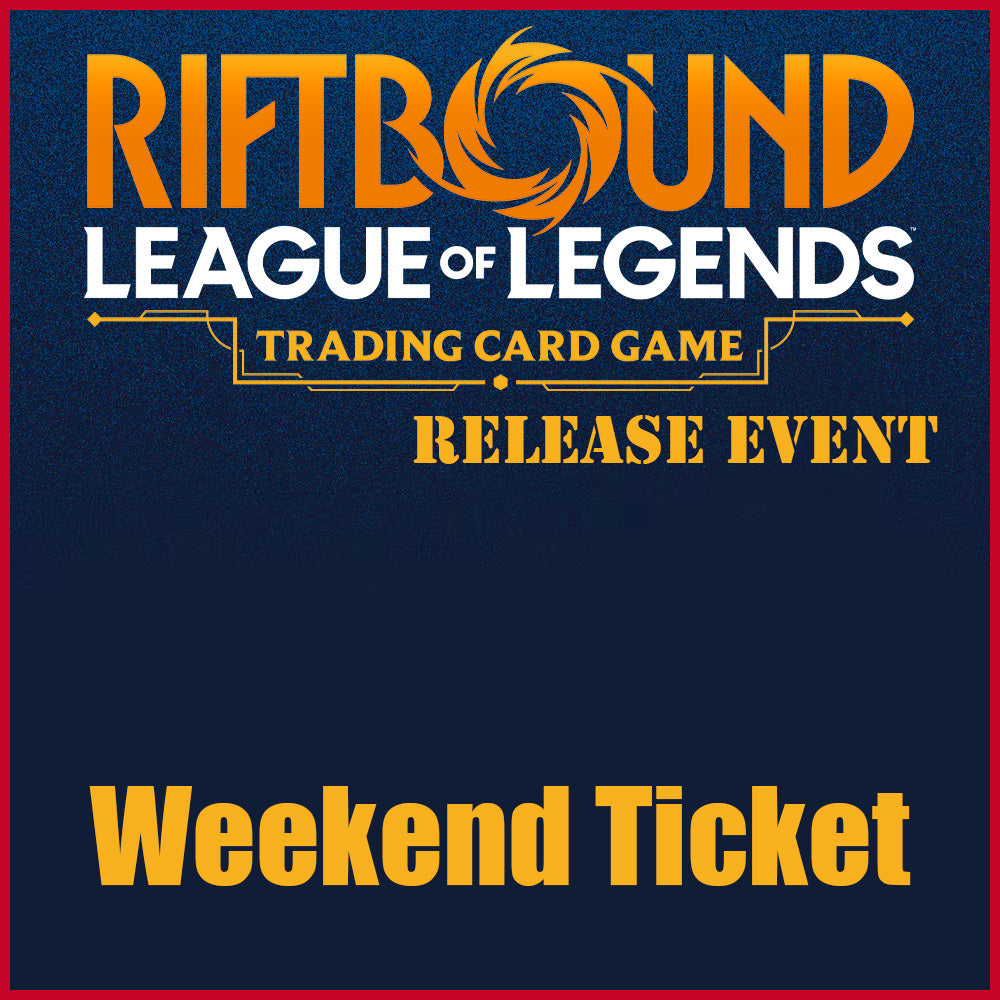 Riftbound Release Event Weekend Ticket - 31.10 - 02.11.2025