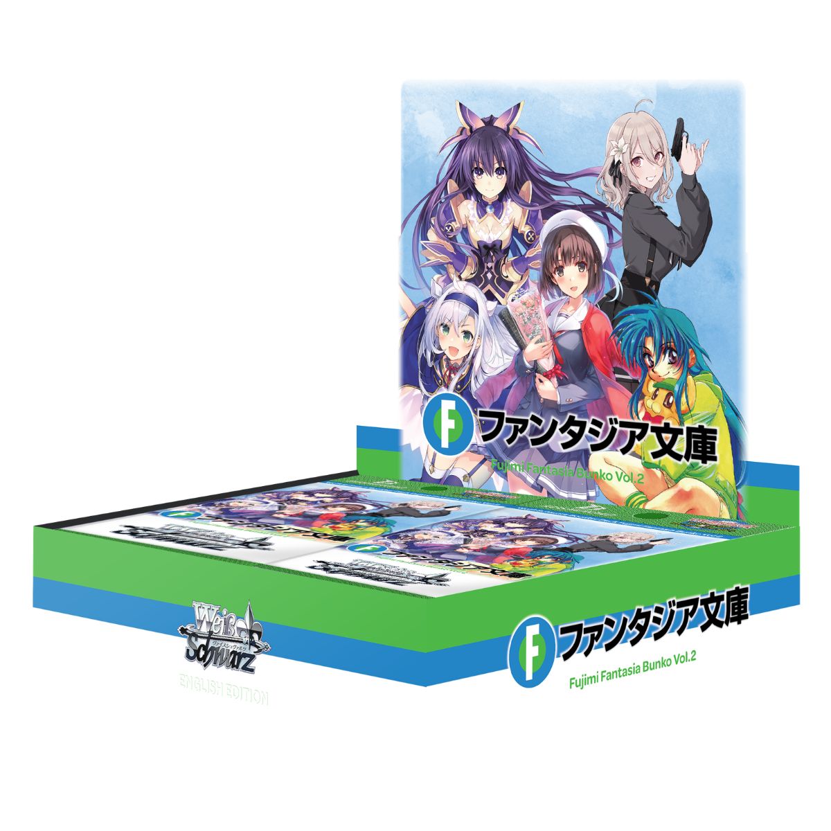 Weiss Schwarz Booster Pack Fujimi Fantasia Bunko Vol.2 Display Englisch