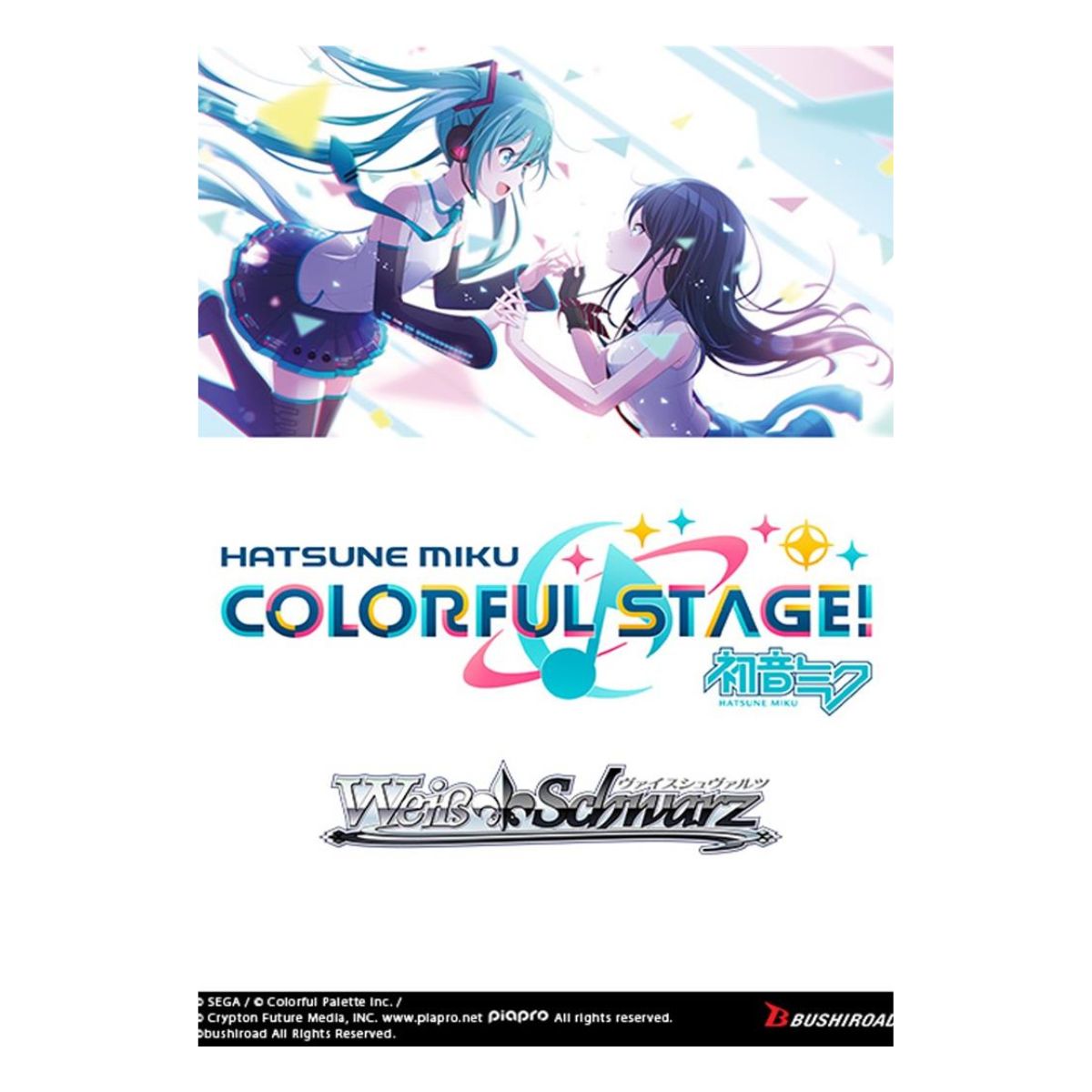 Weiß Schwarz Hatsune Miku Colorful Stage! Booster Display (12 Packs) Englisch