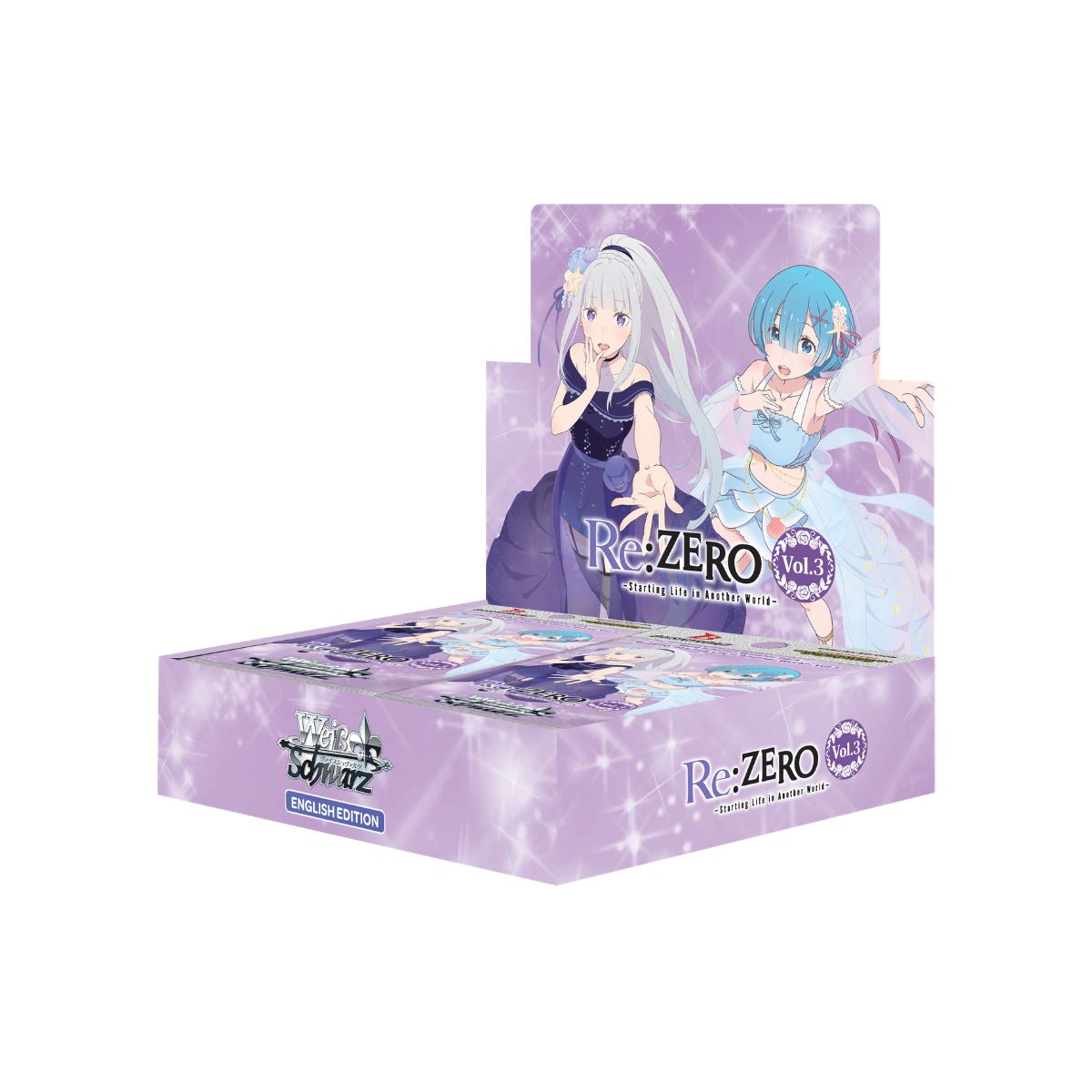 Weiß Schwarz Re:ZERO -Starting Life in Another World- Vol.3 Display Englisch