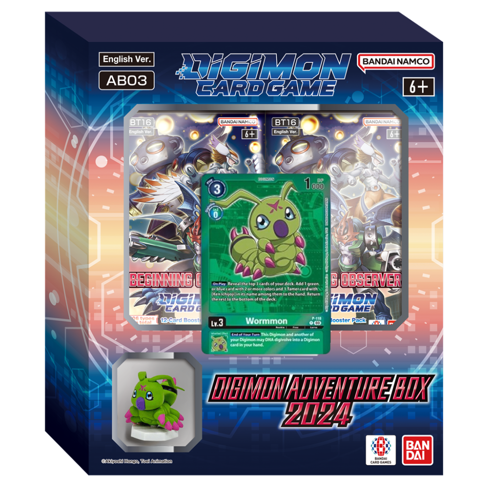 Digimon Card Game Adventure Box 3 AB03 Wormmon - EN