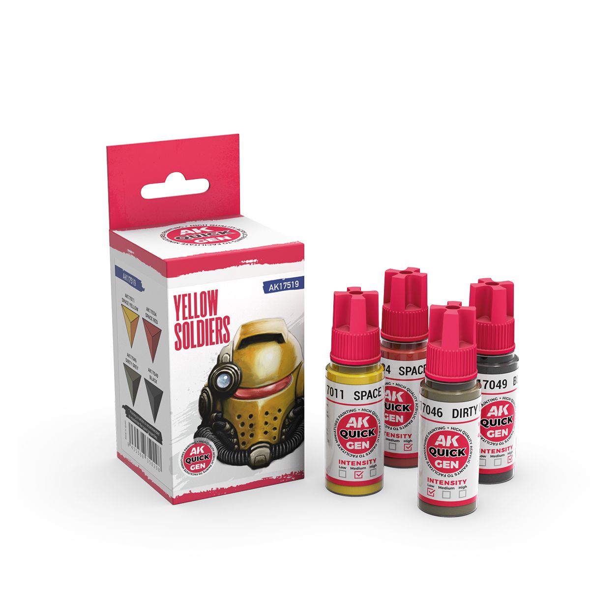 AK Interactive QUICK GEN Yellow Soldiers Set