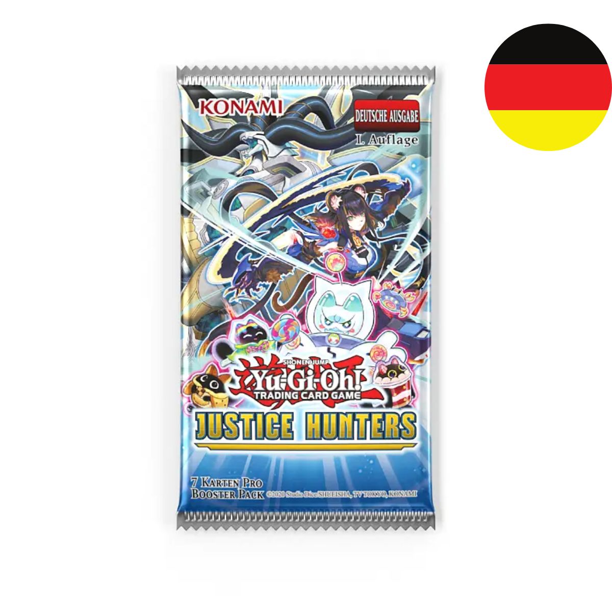 Yu-Gi-Oh! Justice Hunters Booster Deutsch