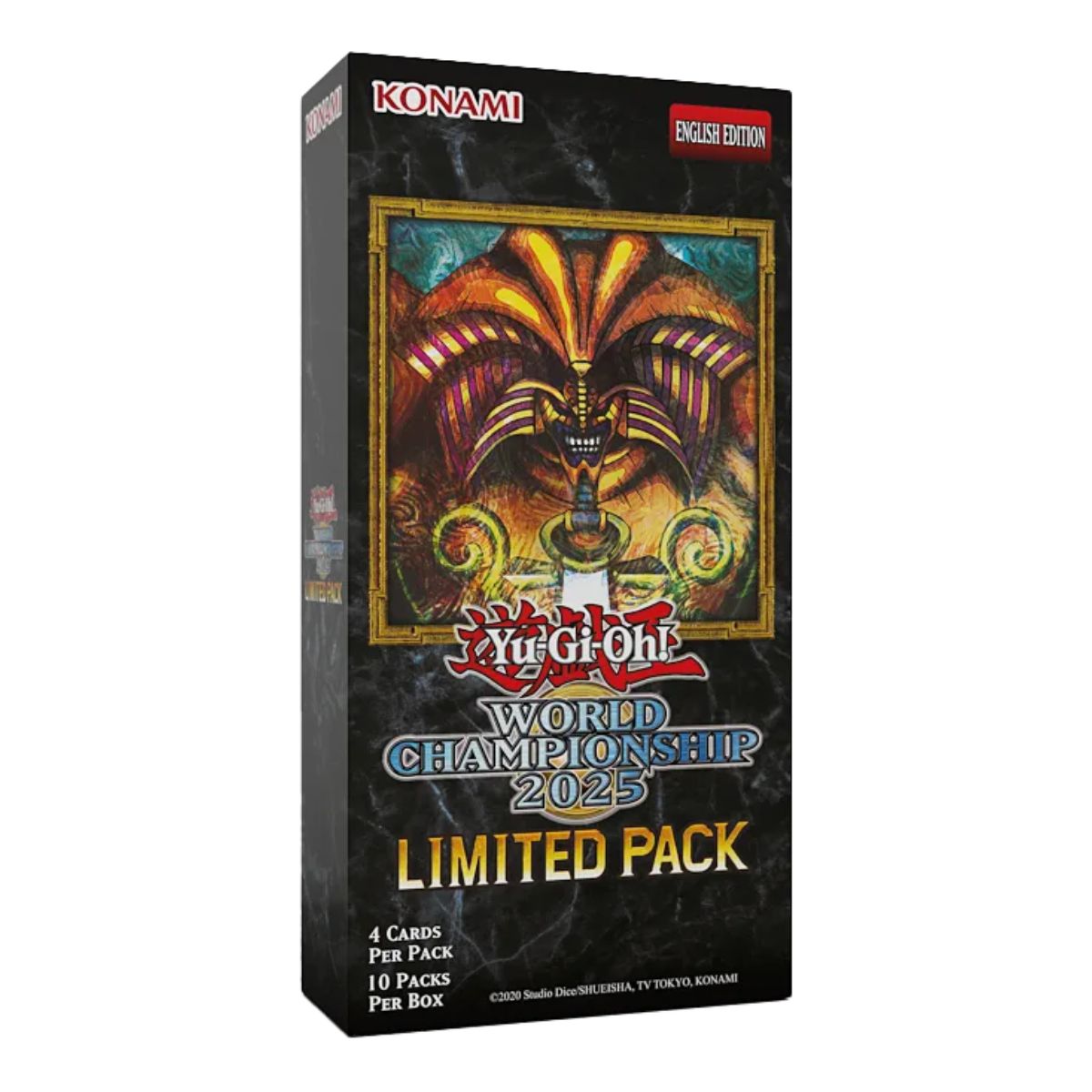 Yu-Gi-Oh! World Championship 2025 Limited Pack Booster Display (10 Packs) Englisch