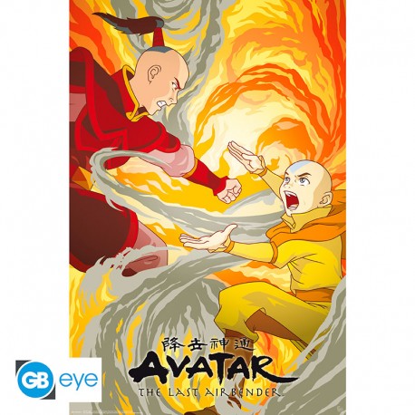 Avatar - Poster Maxi 91.5x61 - Aang vs Zuko