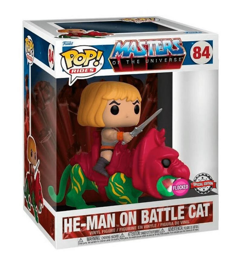 Funko POP! Masters of the Universe - He-Man on Battle Cat #84 SPECIAL EDITION