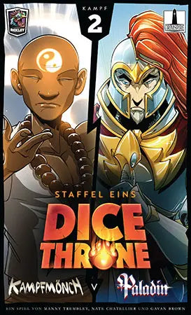 Dice Throne Staffel 1 - Kampf 2: Kampfmönch vs. Paladin