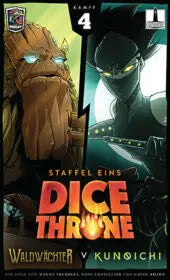 Dice Throne Staffel 1 - Kampf 4: Waldwächter vs. Kunoichi