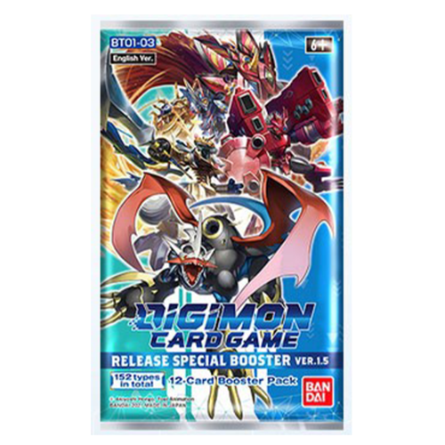 Digimon Card Game - Release Special Booster Ver.1.5 Booster BT01-03 - englisch