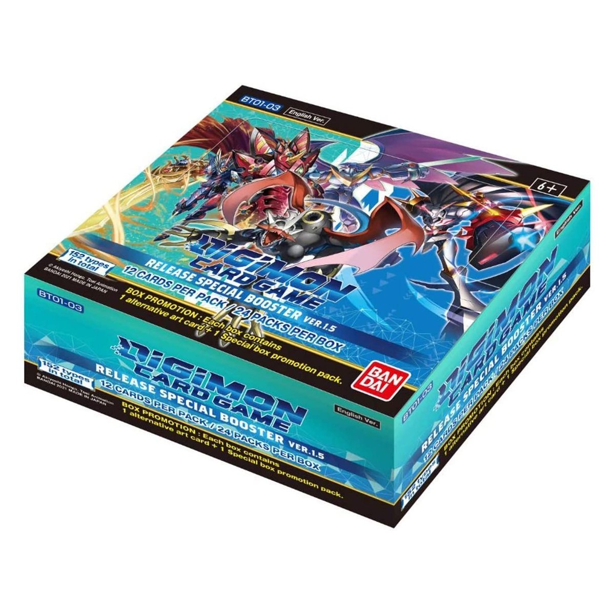Digimon Card Game - Release Special Booster Display Version 1.5 BT01-03 - EN