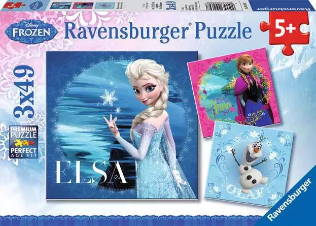 Disney Puzzle - Elsa, Anna & Olaf (49 Teile)