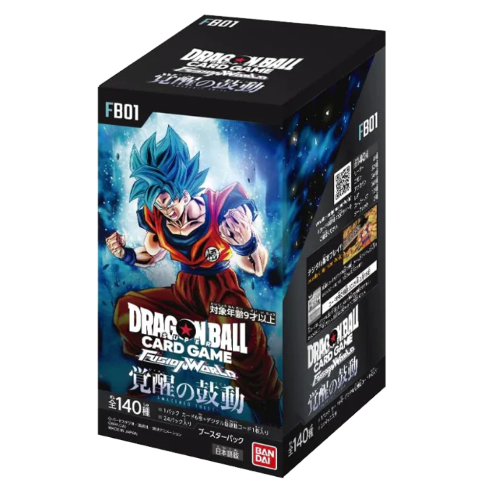 Dragon Ball Fusion World - Awakened Pulse FB01 Booster Display - JP