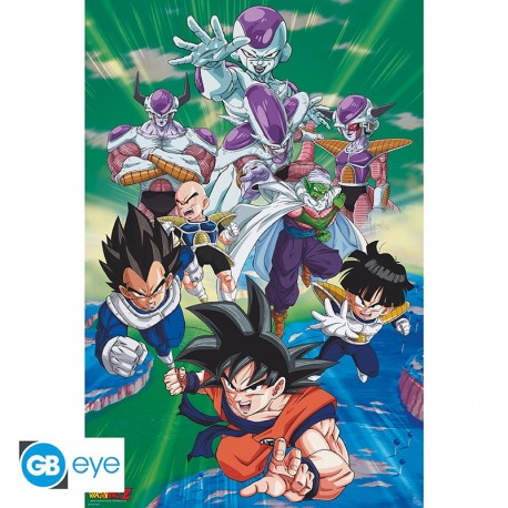 Dragon Ball - Poster Maxi 91.5x61 - Freezer group arc