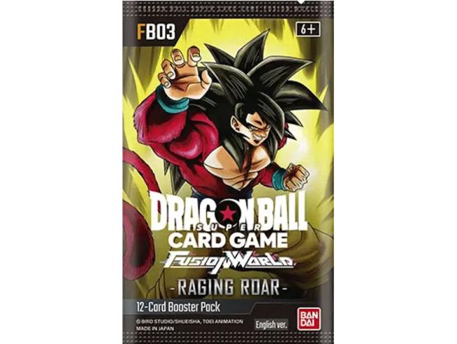 Dragon Ball Super Card Game - Fusion World FB03 Raging Roar Booster - EN