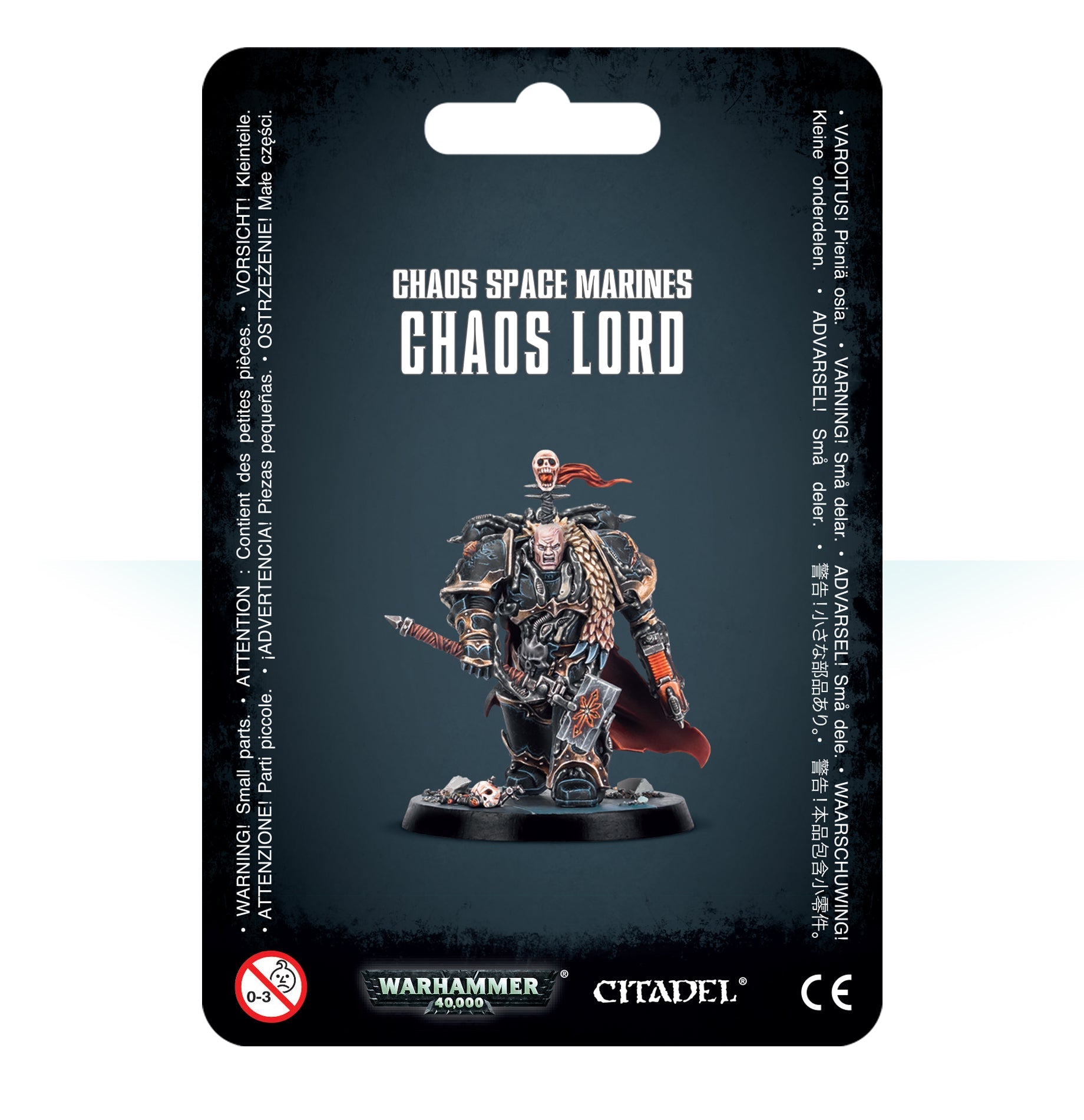 Warhammer 40.000 Chaos Space Marines Chaos Lord in Terminator Armour