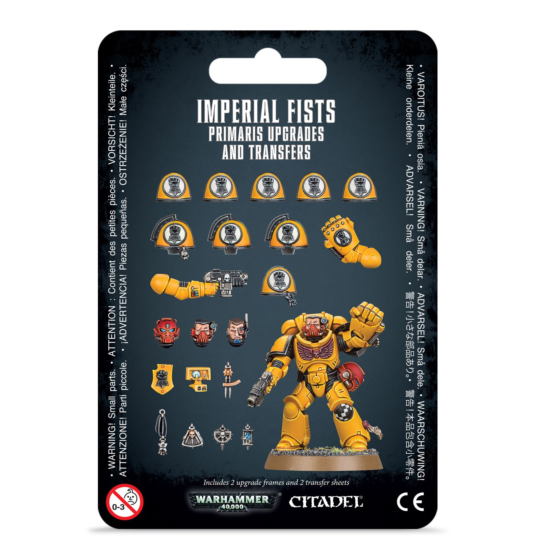 Warhammer 40.000 Space Marines Imperial Fists Primaris Upgrades