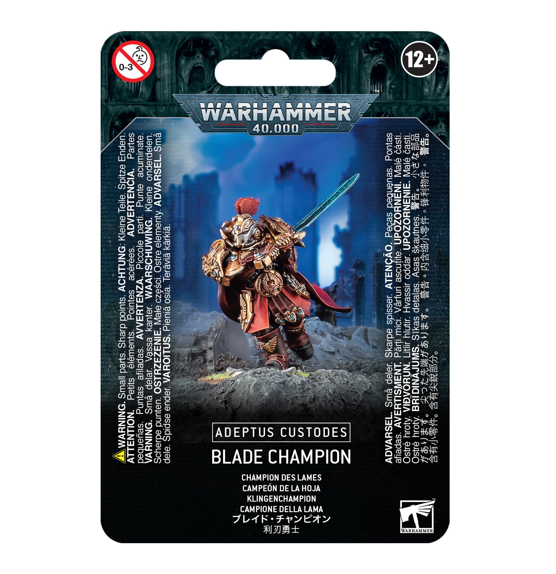 Warhammer 40.000 Adeptus Custodes Blade Champion