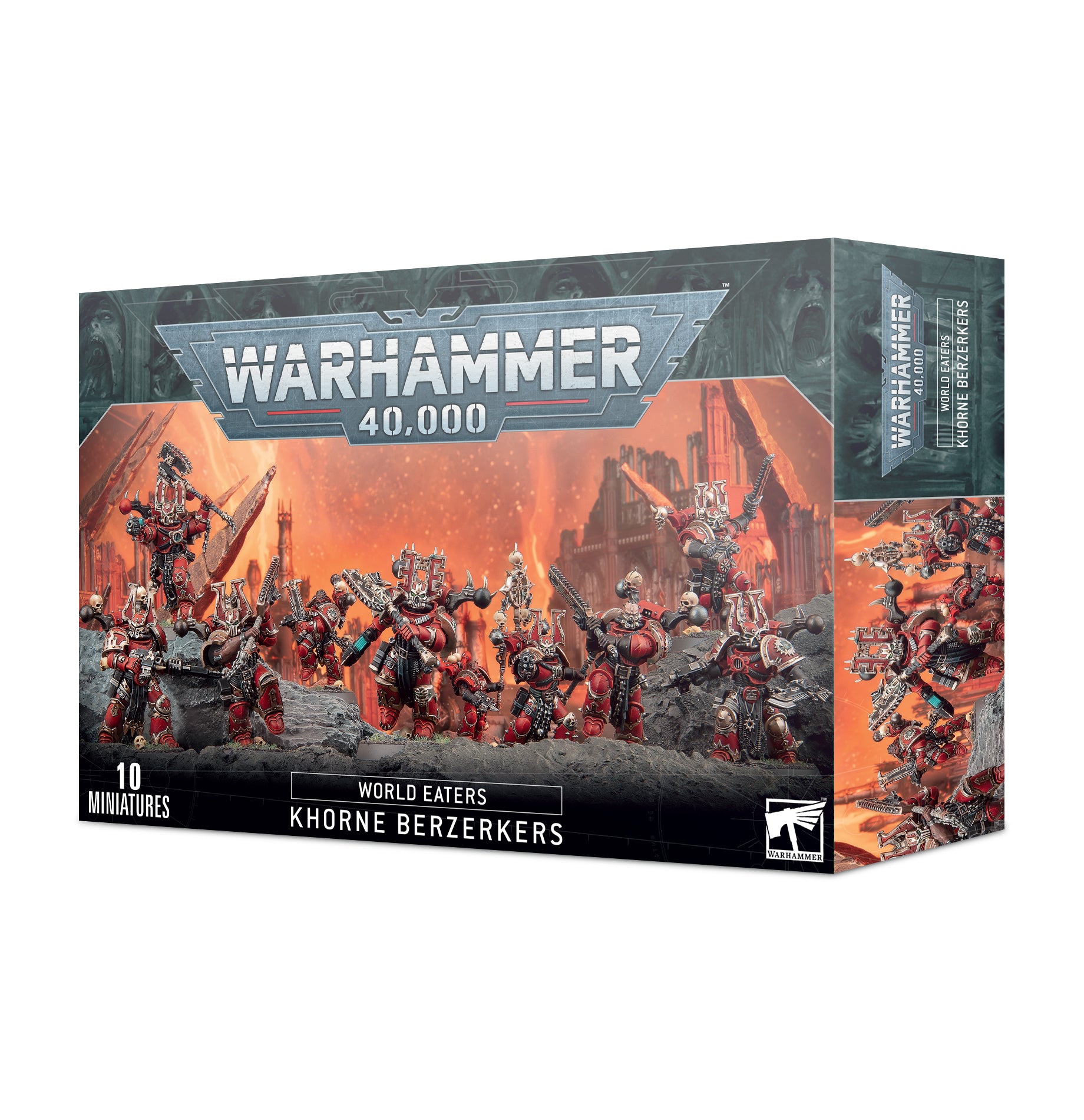 Warhammer 40.000 World Eaters Khorne Berzerkers