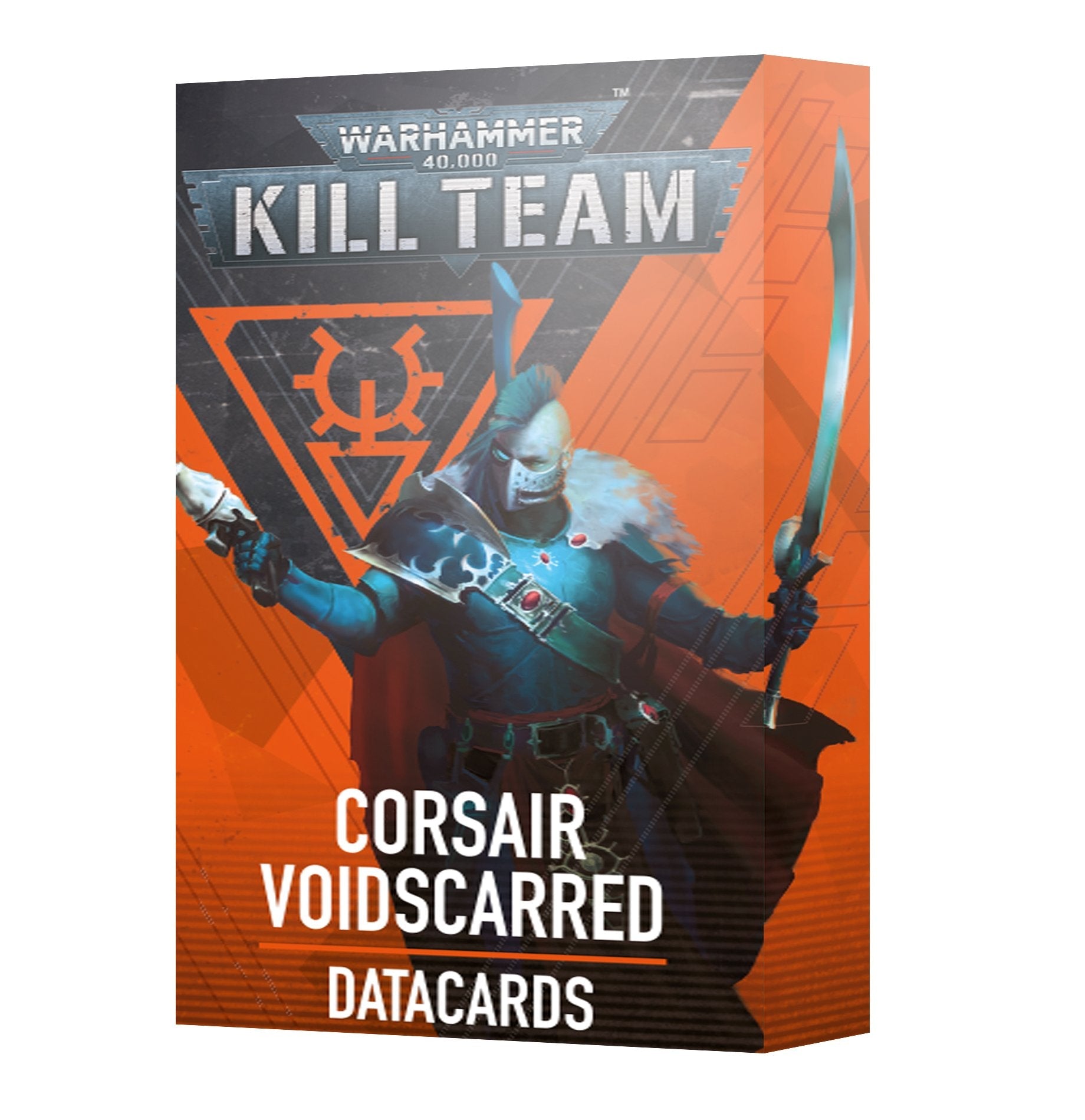 Warhammer 40.000 Kill Team Corsair Voidscarred Datacards Englisch