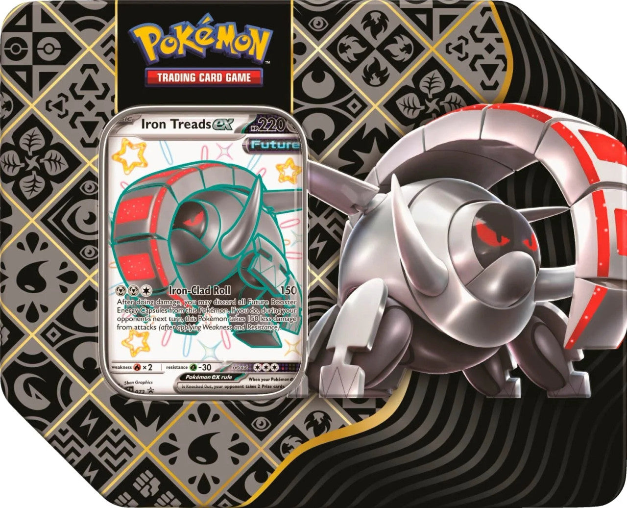 Pokémon Scarlet & Violet Paldean Fates - Iron Treads Tin - EN