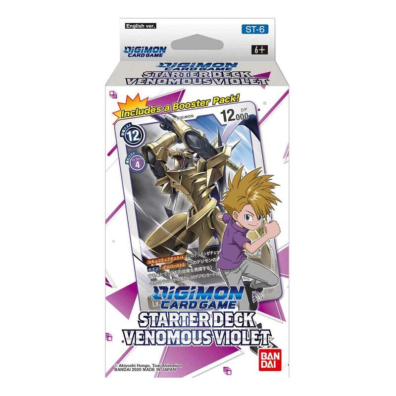 Digimon Card Game - Starter Deck Venomous Violet ST-6 - englisch