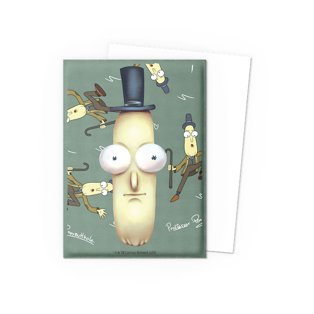 Dragon Shield Brushed Art Sleeves - Mr. Poopy Butthole (100 Sleeves)