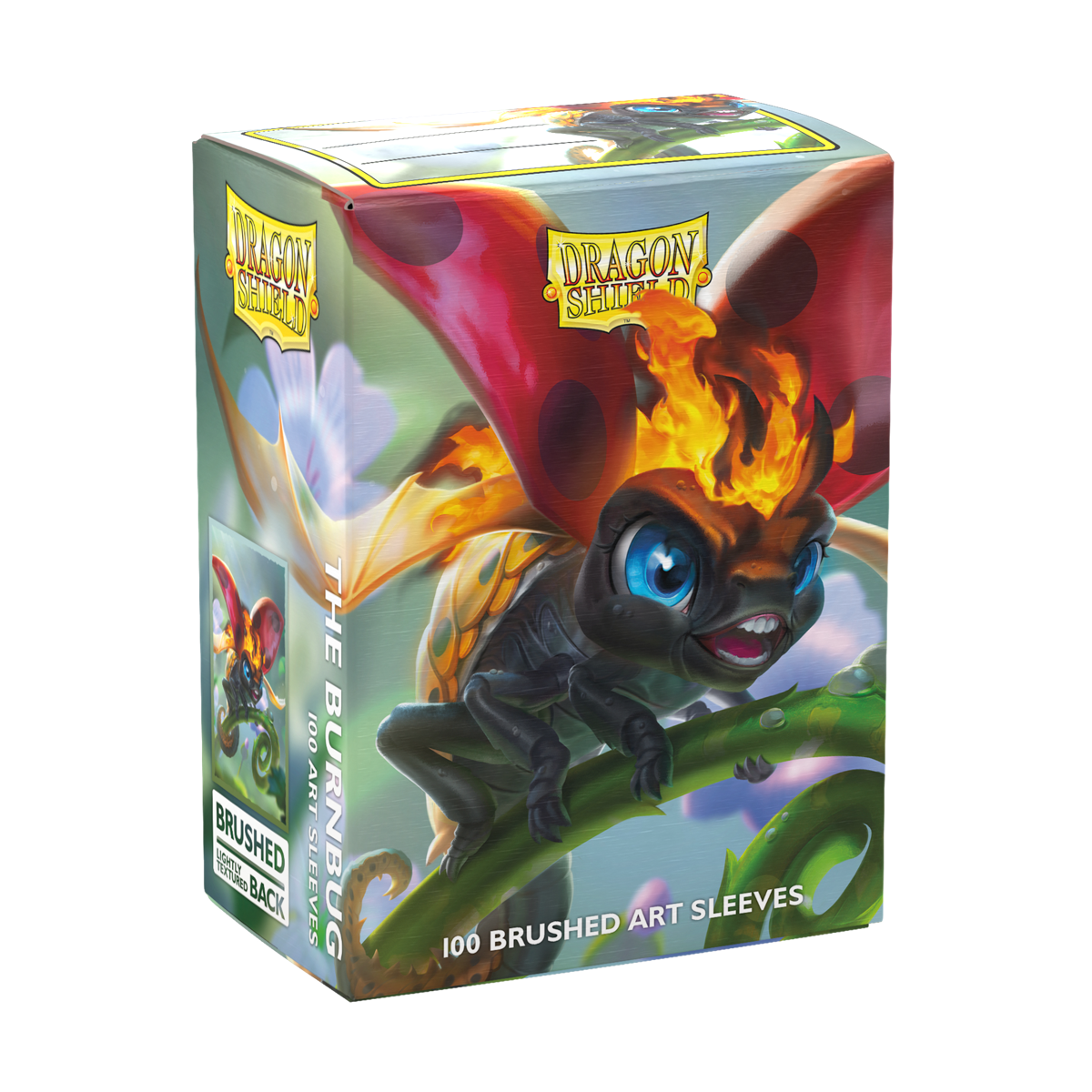 Dragon Shield Brushed Art Sleeves - The Burnbug (100)