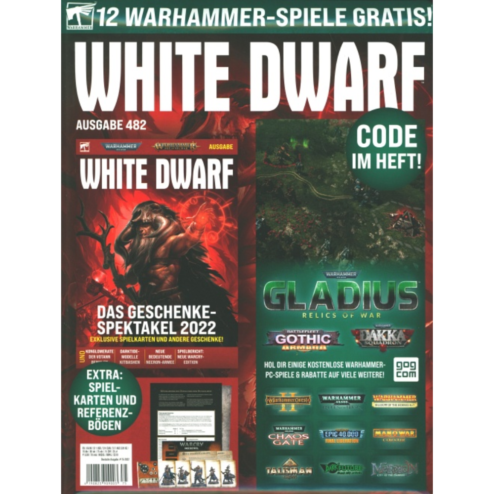 Warhammer White Dwarf 482 (DEZ 22) Deutsch