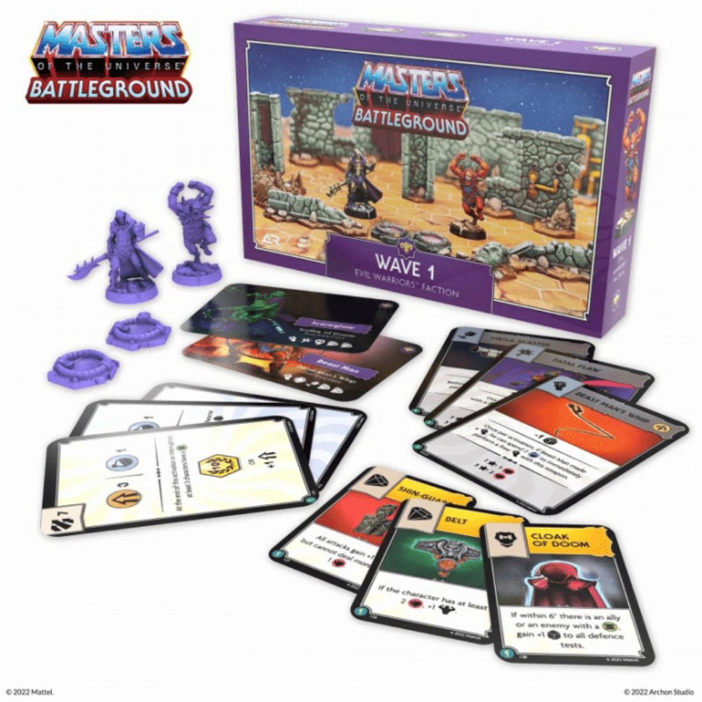 Masters of the Universe Battleground - Wave 1: Evil Warriors Faction - EN