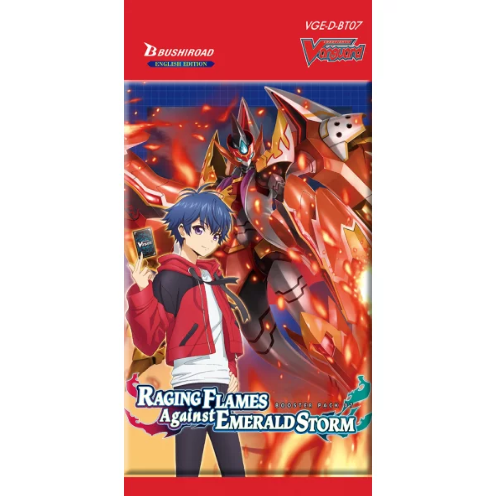 Cardfight!! Vanguard - Raging Flames against Emerald Storm Booster - englisch