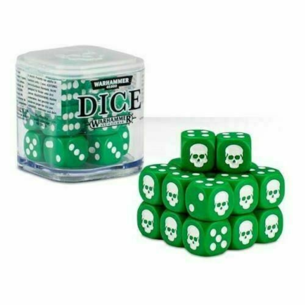 CITADEL 12MM DICE SET GREEN